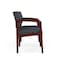 Lesro Lenox 2 Seat Tandem Seating W/ Arm, 44 in W 26 in L 31.5 in H LW2103 - alternate 3
